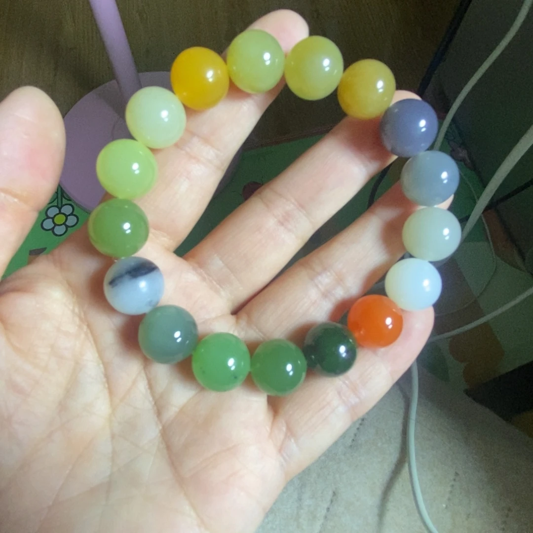 和田玉散珠卡12多宝