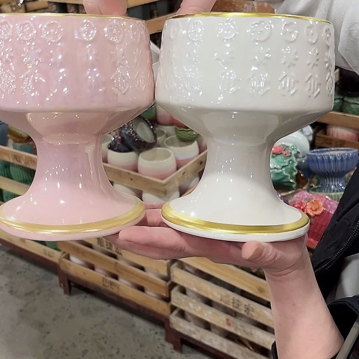 陶瓷陶瓷多肉植物花盆