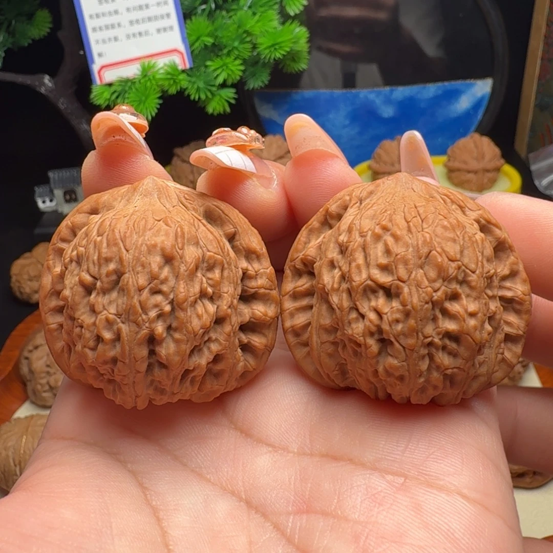 文玩核桃把件全品泥鳅背41新果