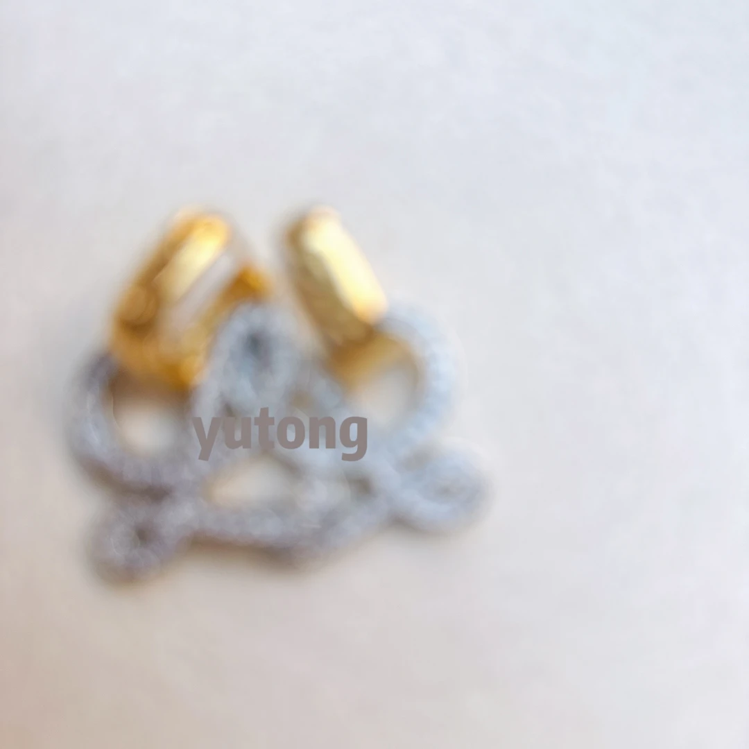 铜合金锆石耳饰 【雨桐轻奢饰品】设计款耳环YT02567