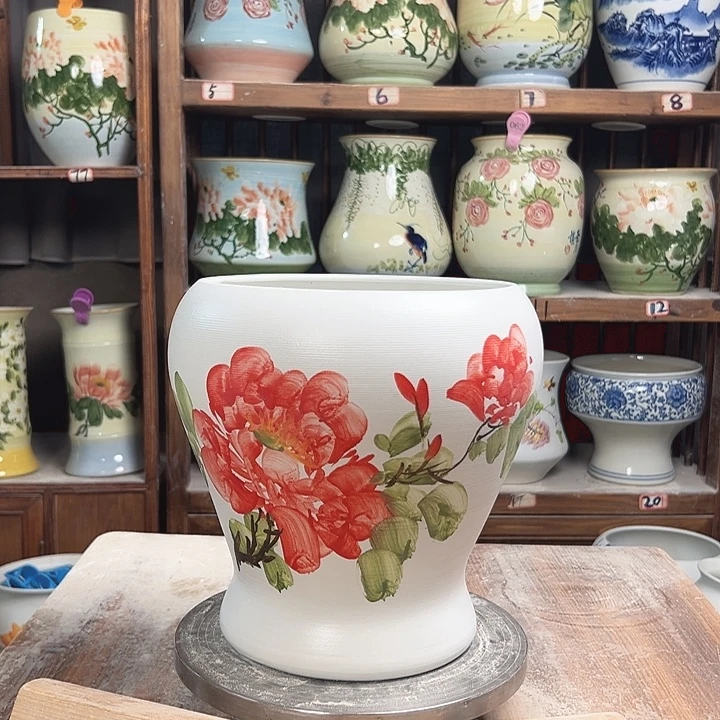 鱼尾牡丹款台词陶瓷陶瓷陶瓷陶瓷