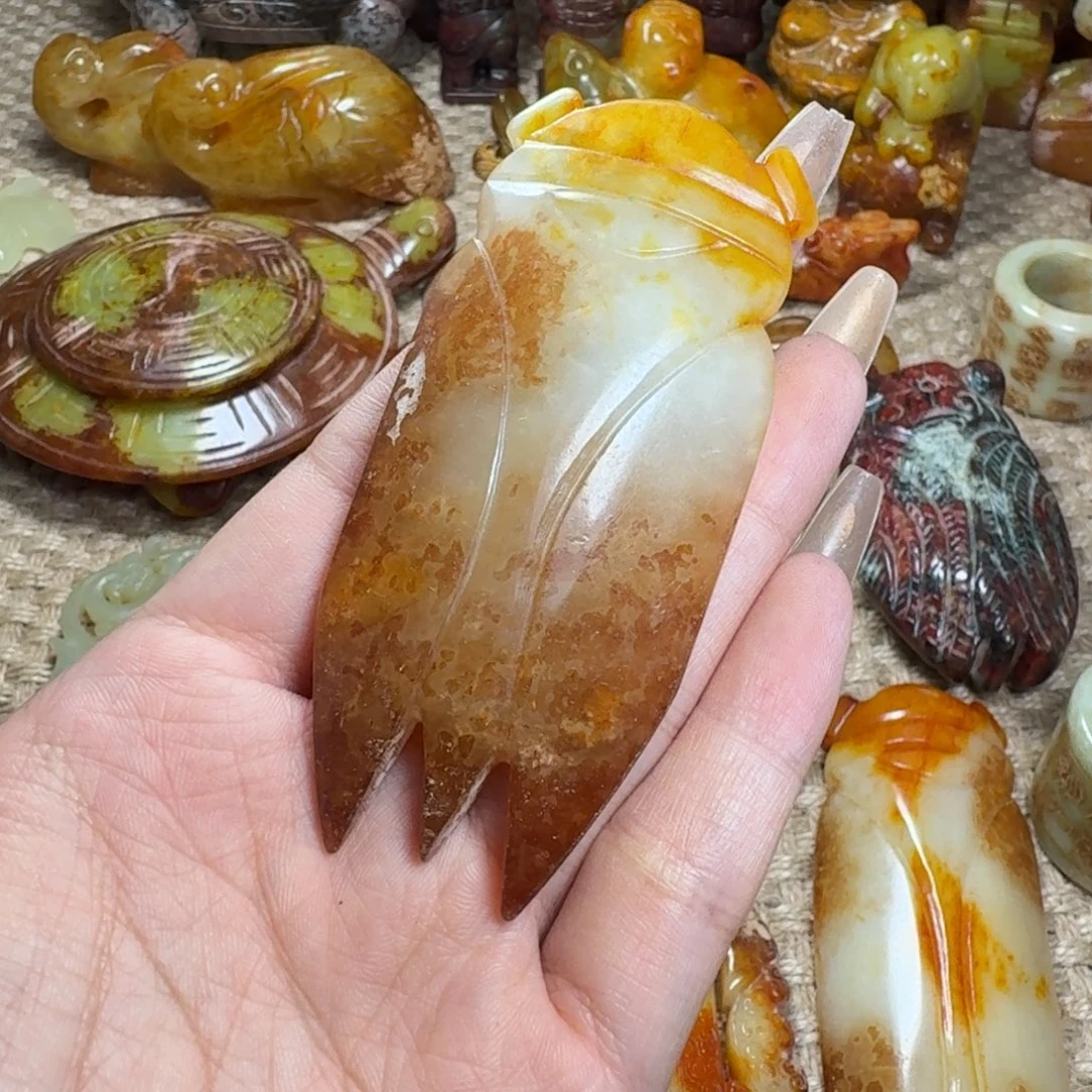 白玉菩提吊坠挂件