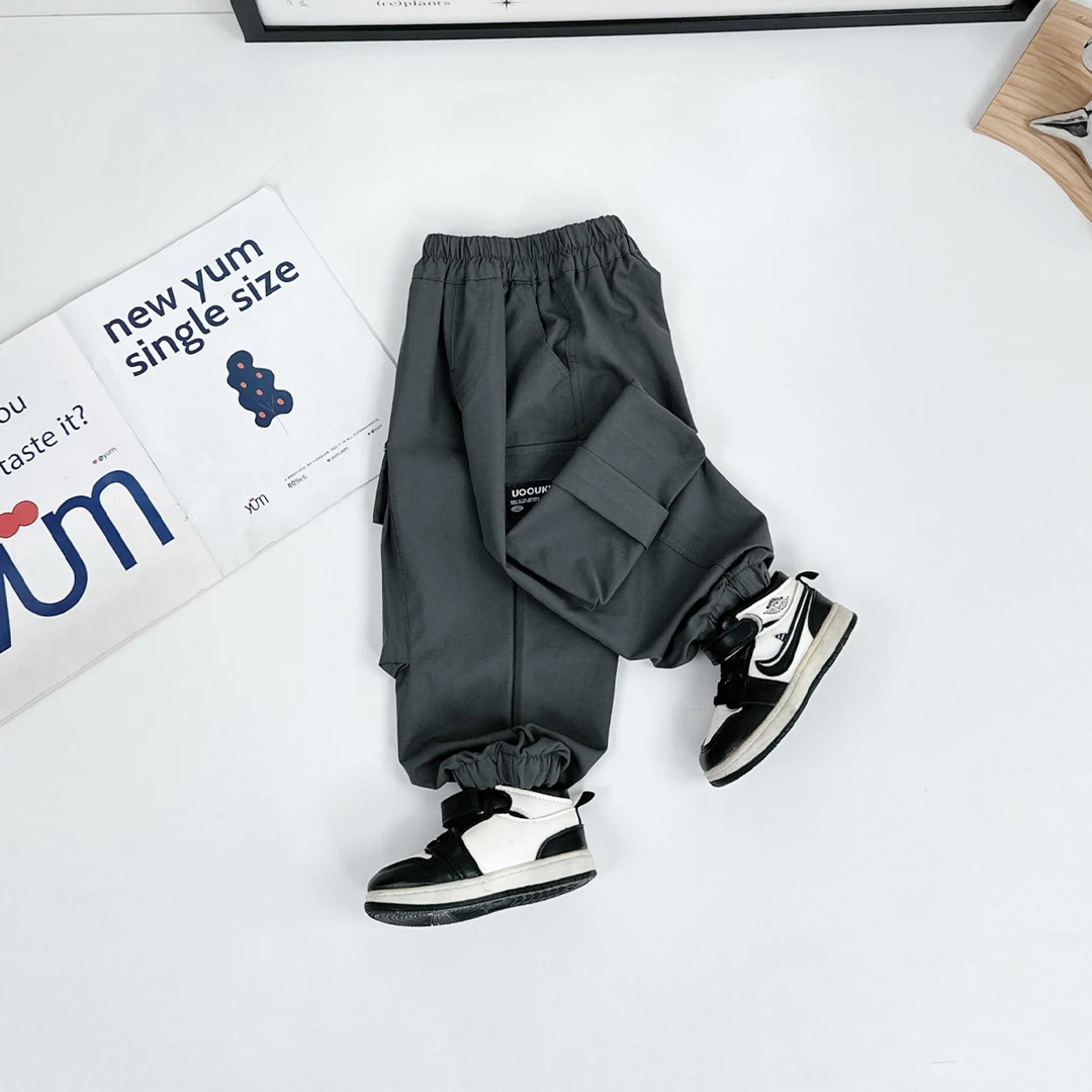 男童裤子春秋款儿童休闲裤2025新款春装潮 CXF3579 悠悠童话童装