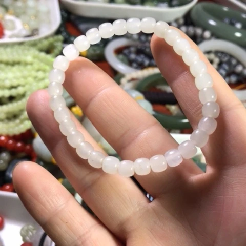 未镶嵌手链和田玉手串