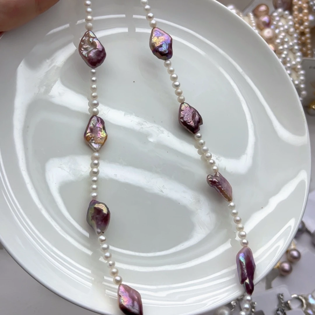 淡水珍珠未镶嵌颈饰