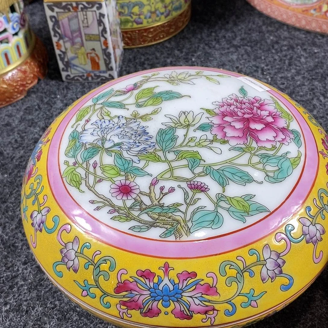 摆件手工手绘陶瓷摆件工艺品