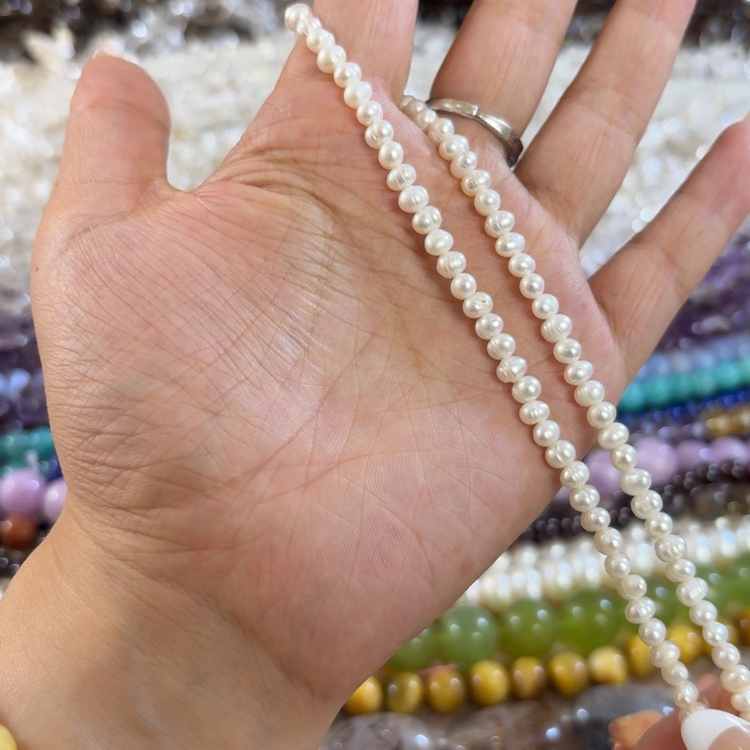 玛瑙/玉髓未镶嵌珠宝半成品天然淡水珍珠卡4