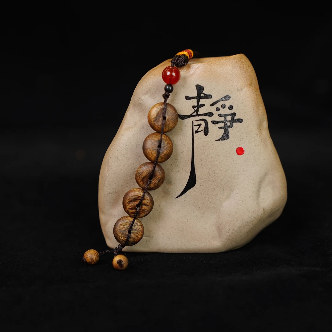 非金属木质吊坠 【钱多多】挂件手串单圈