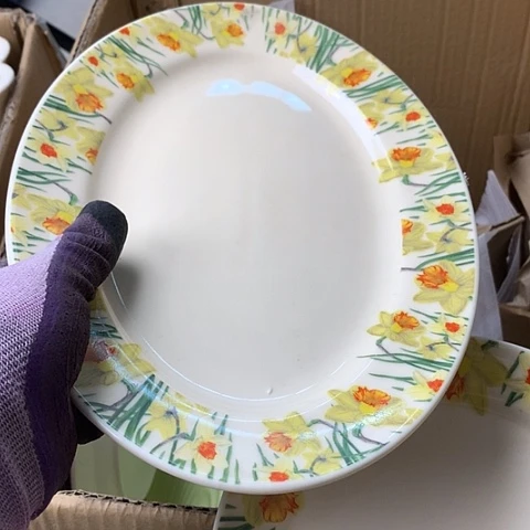 盘陶瓷制品满25拼单发货默认微瑕