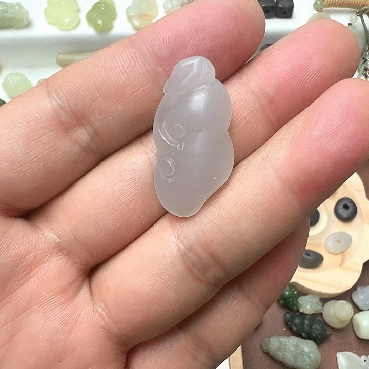 未镶嵌和田玉珠宝半成品
