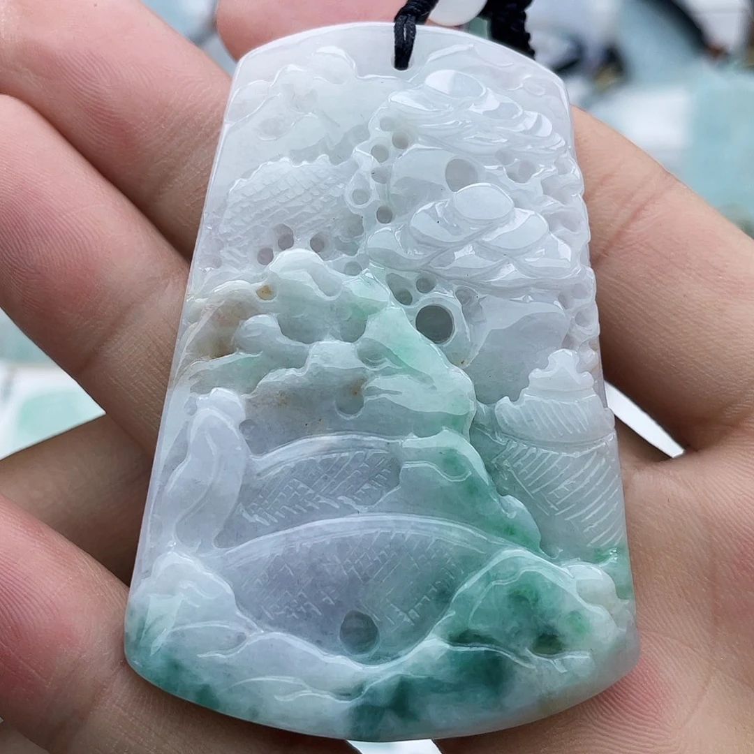 颈饰未镶嵌翡翠翡翠