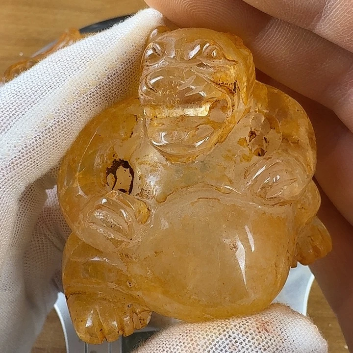 用***9和田玉未镶嵌挂件