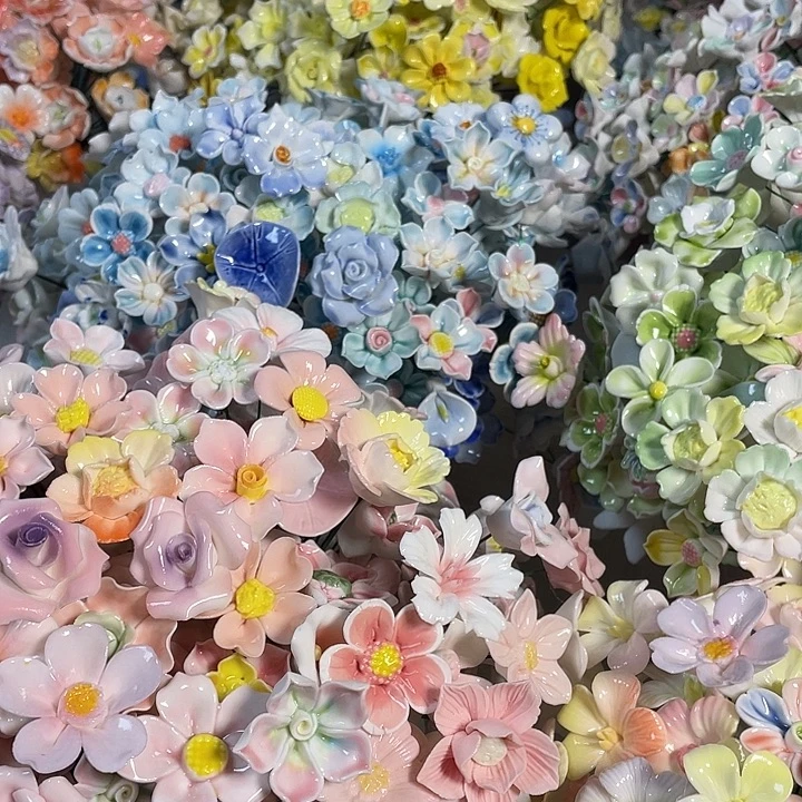 陶瓷花十朵任选！送一朵！不退不换！