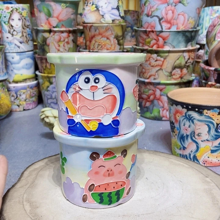 景德镇艺术手绘作品