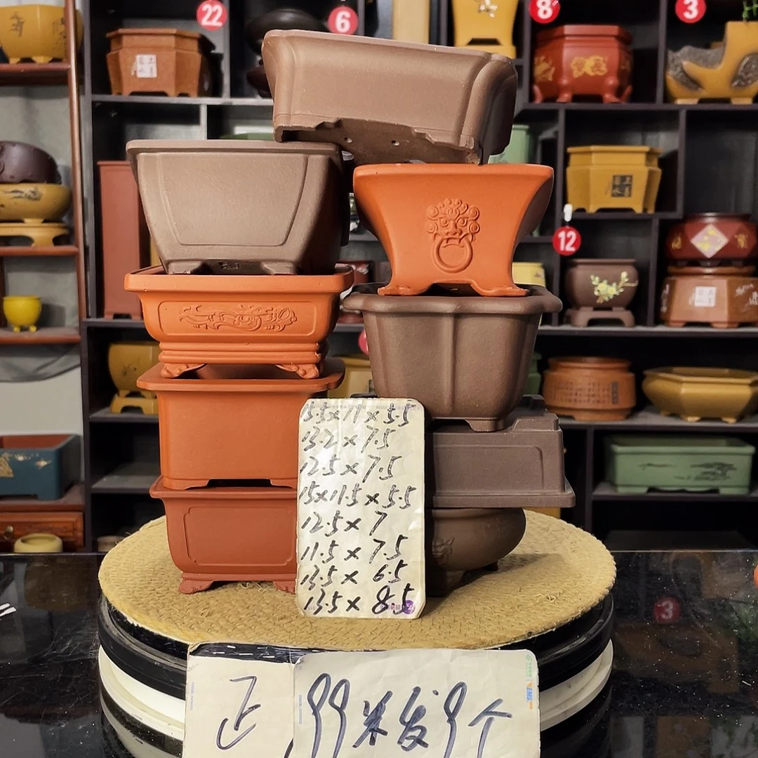 D-盆尚好紫砂花盆
