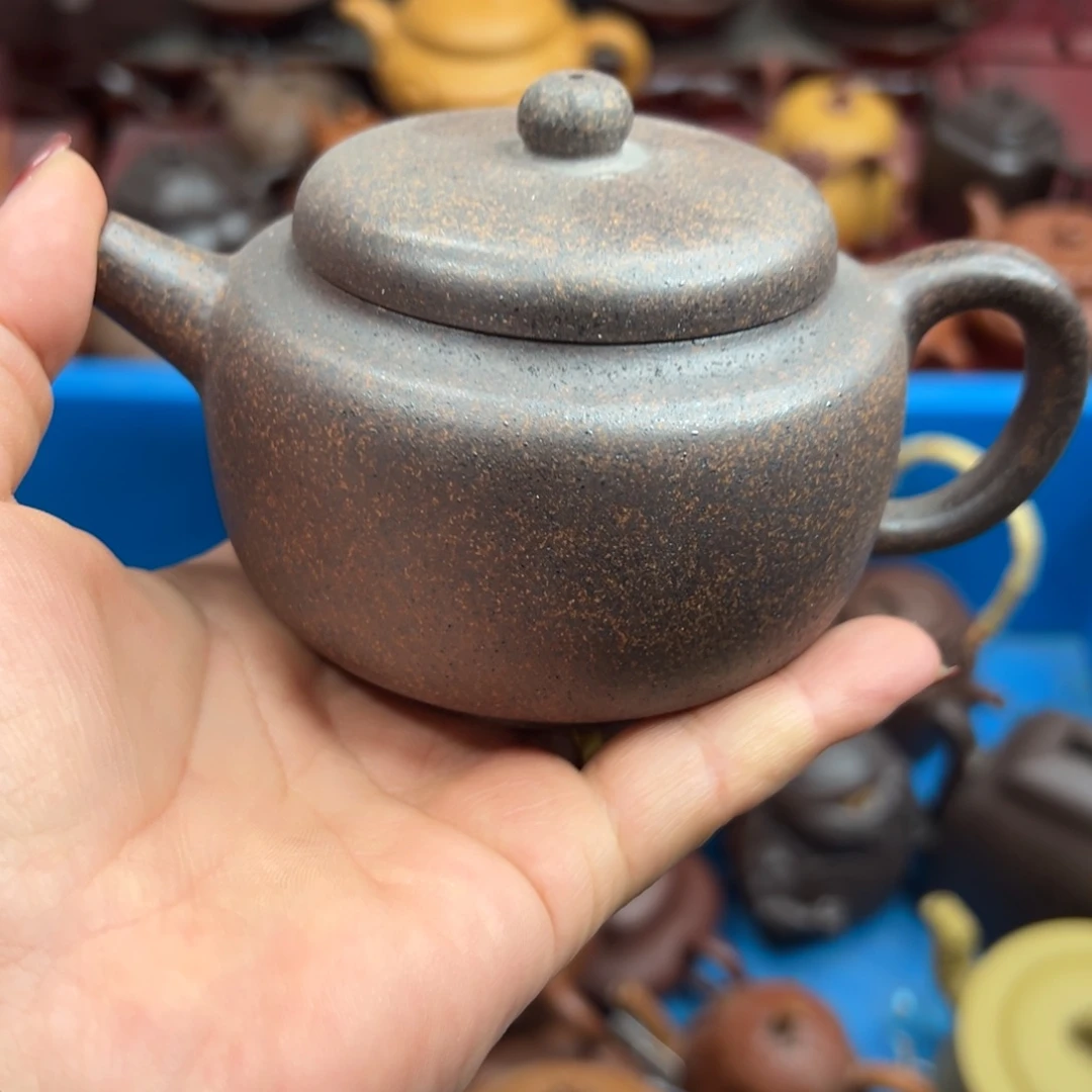 紫砂茶壶紫砂的花也