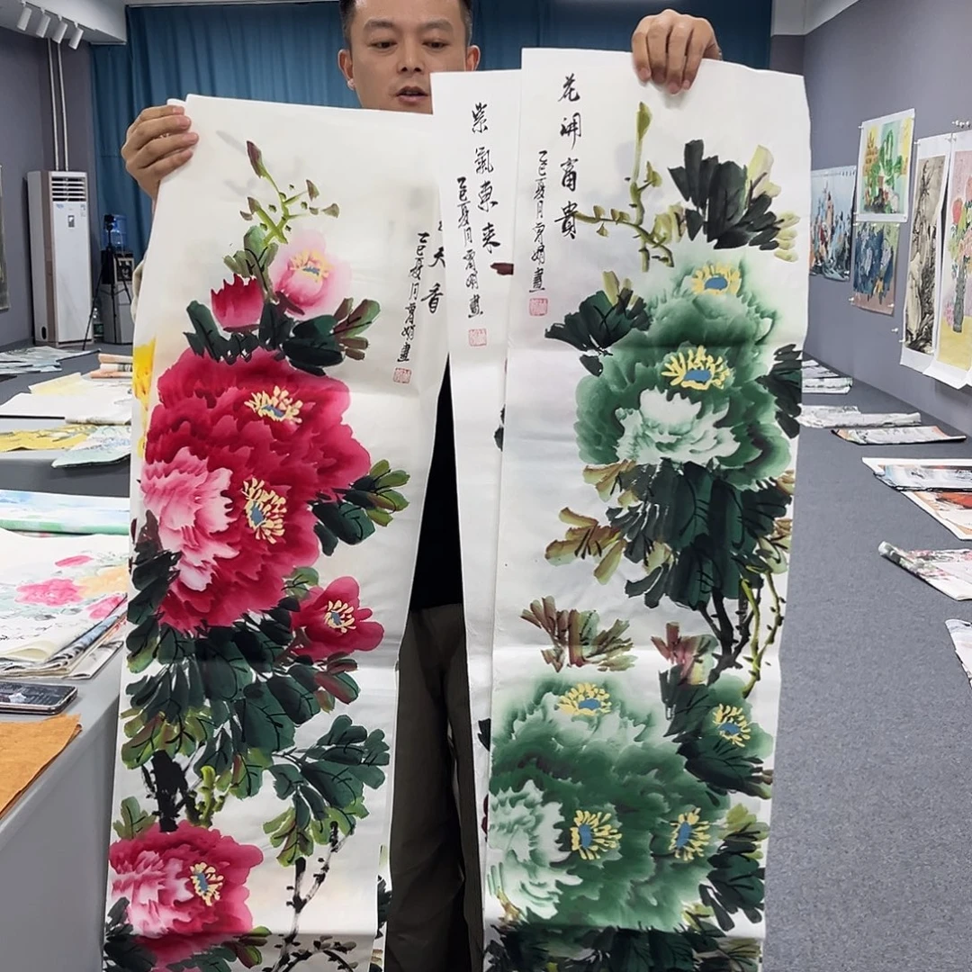 国画国画老师作品