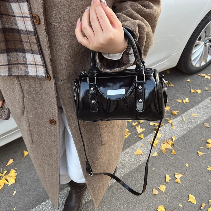 路遥女包时尚小众韩系PU简约手提包2025初春新款爆款个性休闲通勤