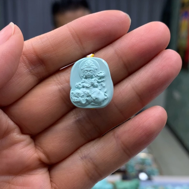 绿松石未镶嵌配饰