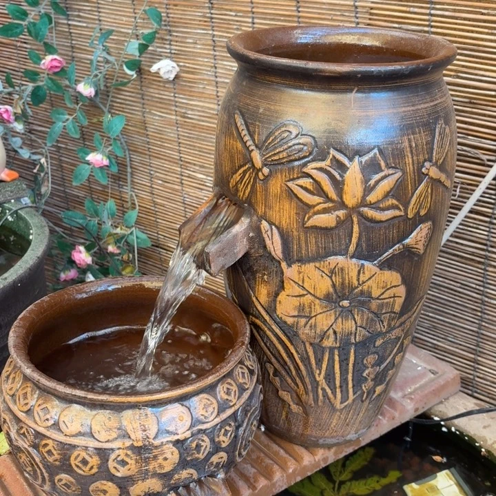 粗陶口径19/39，20/16➕15W水泵➕水管➕过滤棉