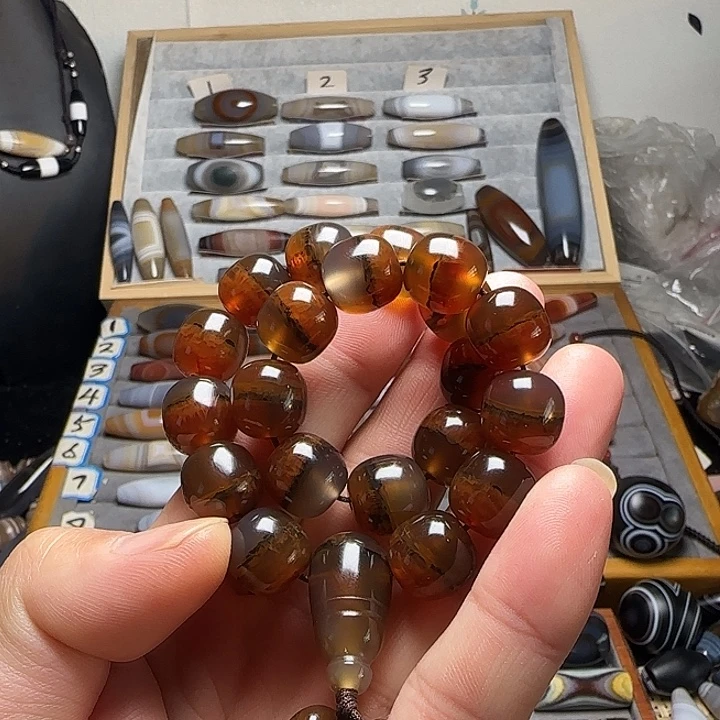 玛瑙/玉髓未镶嵌手串