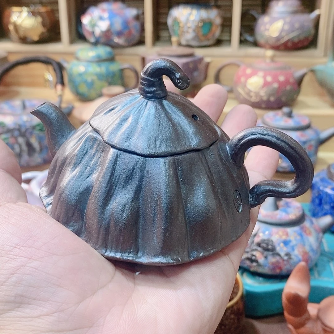 粗陶志野柴烧茶器