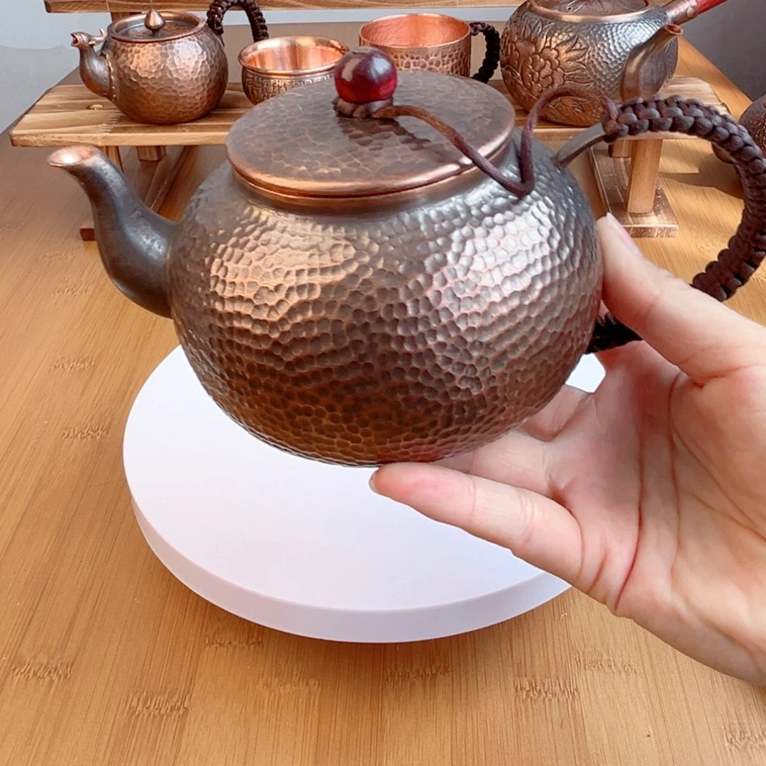 490ml容量纯铜泡茶壶