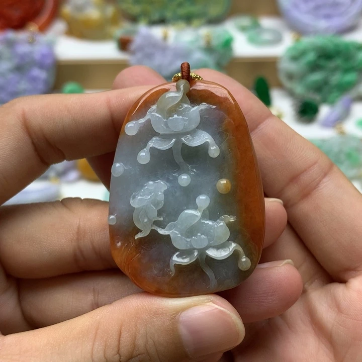颈饰未镶嵌翡翠翡翠