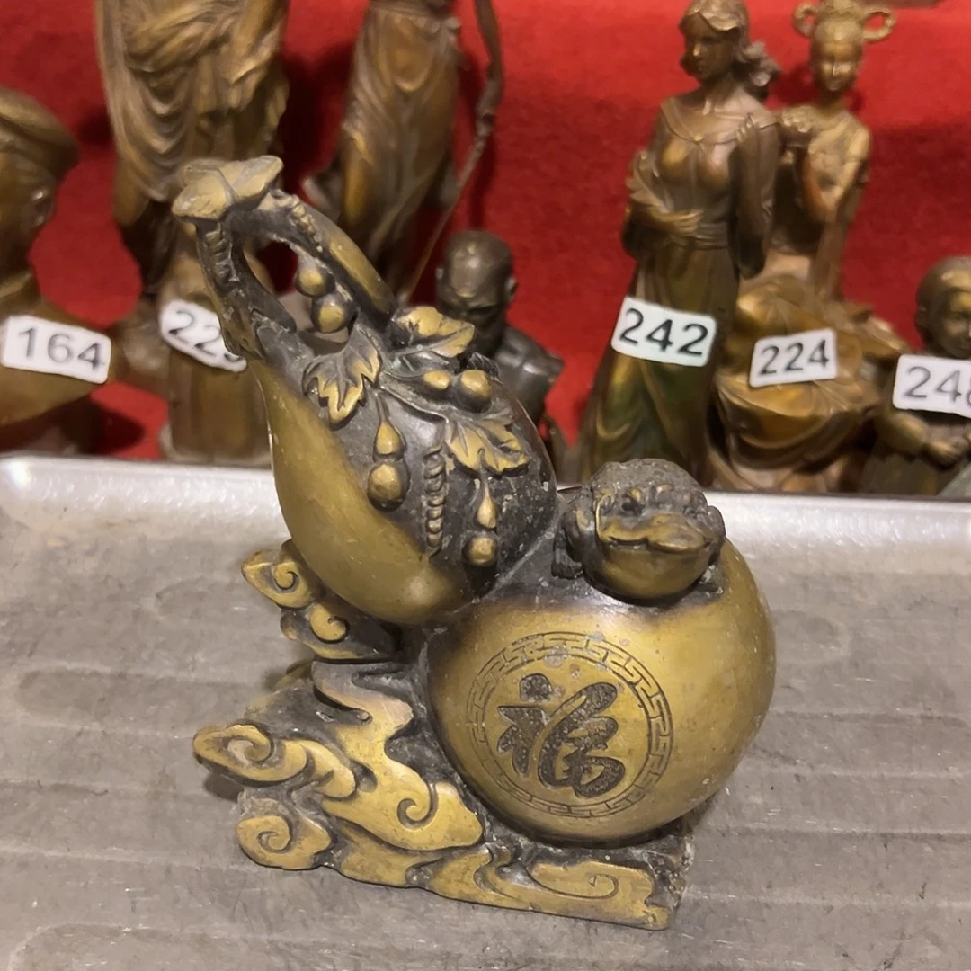 黄铜摆件，文房摆件工艺品