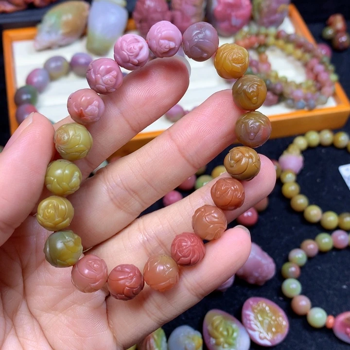 玛瑙/玉髓手链未镶嵌