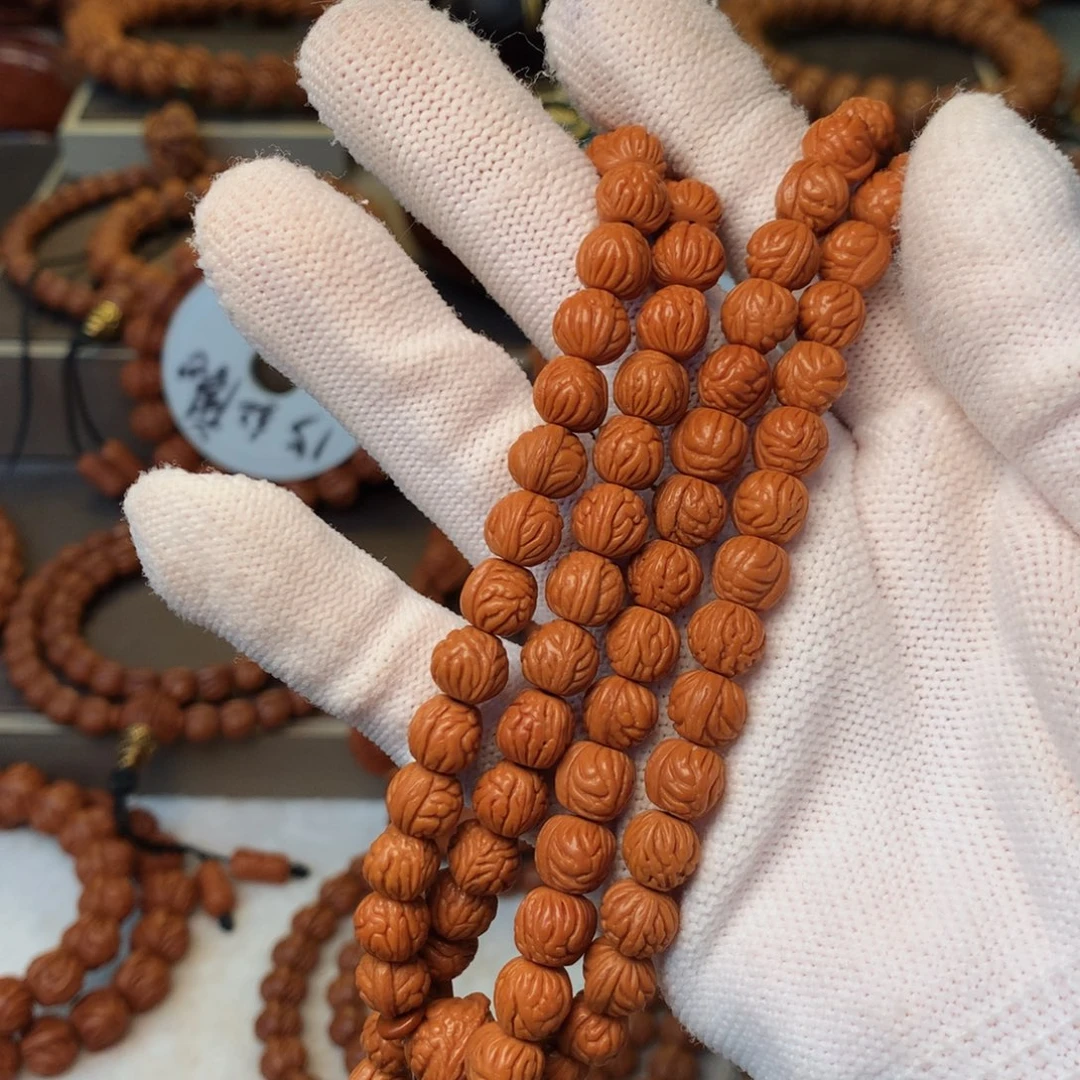 繁***※手串桃核秦岭龙纹