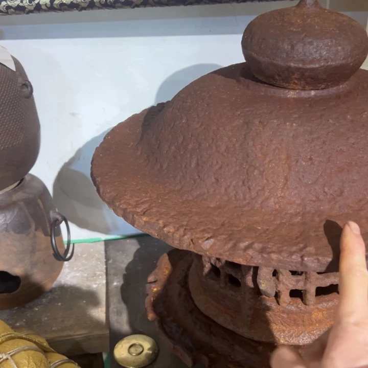 铁中古工艺品，摆件