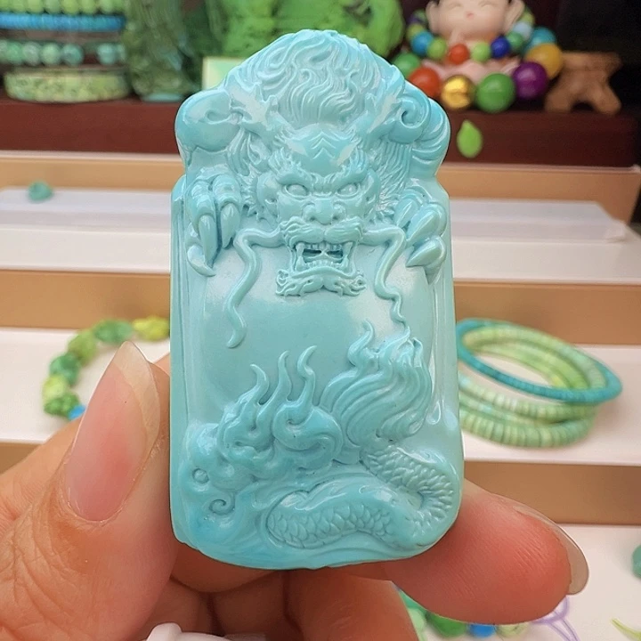 未镶嵌绿松石项链