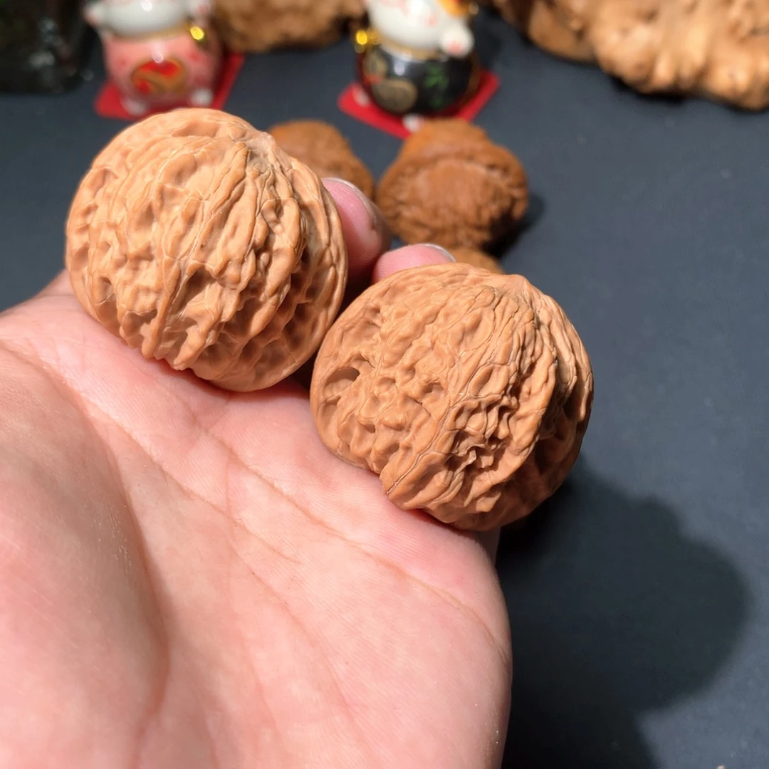 文玩核桃吊坠全品磨盘山地39尺127