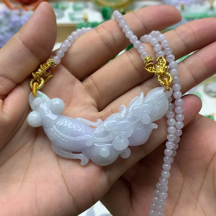 颈饰未镶嵌翡翠翡翠