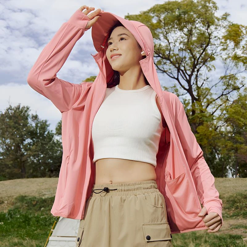 【热销现货】原纱防晒夏季防晒衣轻薄透气防紫外线欧若风男女防晒衣