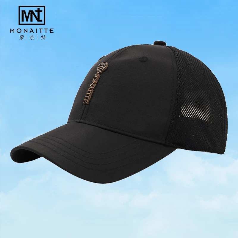 2025帽子男夏季新款网眼鸭舌帽户外骑车棒球帽防晒遮阳太阳帽女