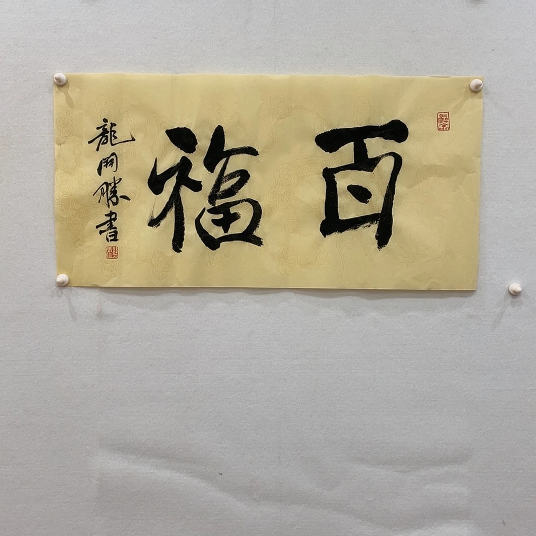 横款博航艺术书法作品