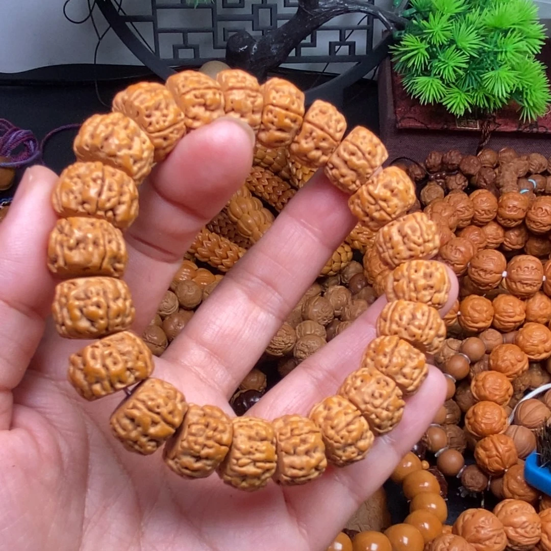 菩提籽类橄榄核雕刻手串手链项链手链