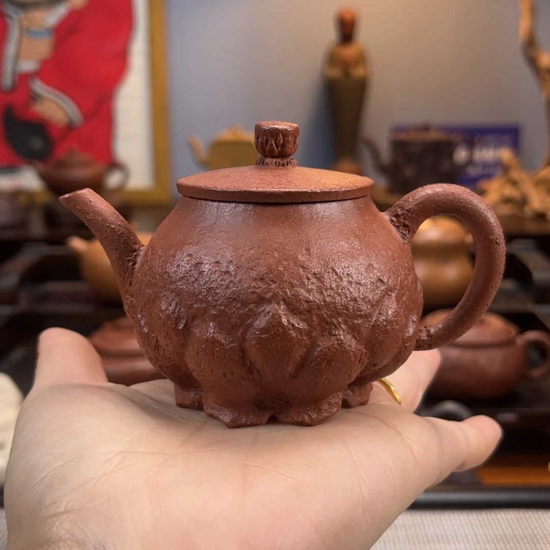 紫砂茶具半手工制作