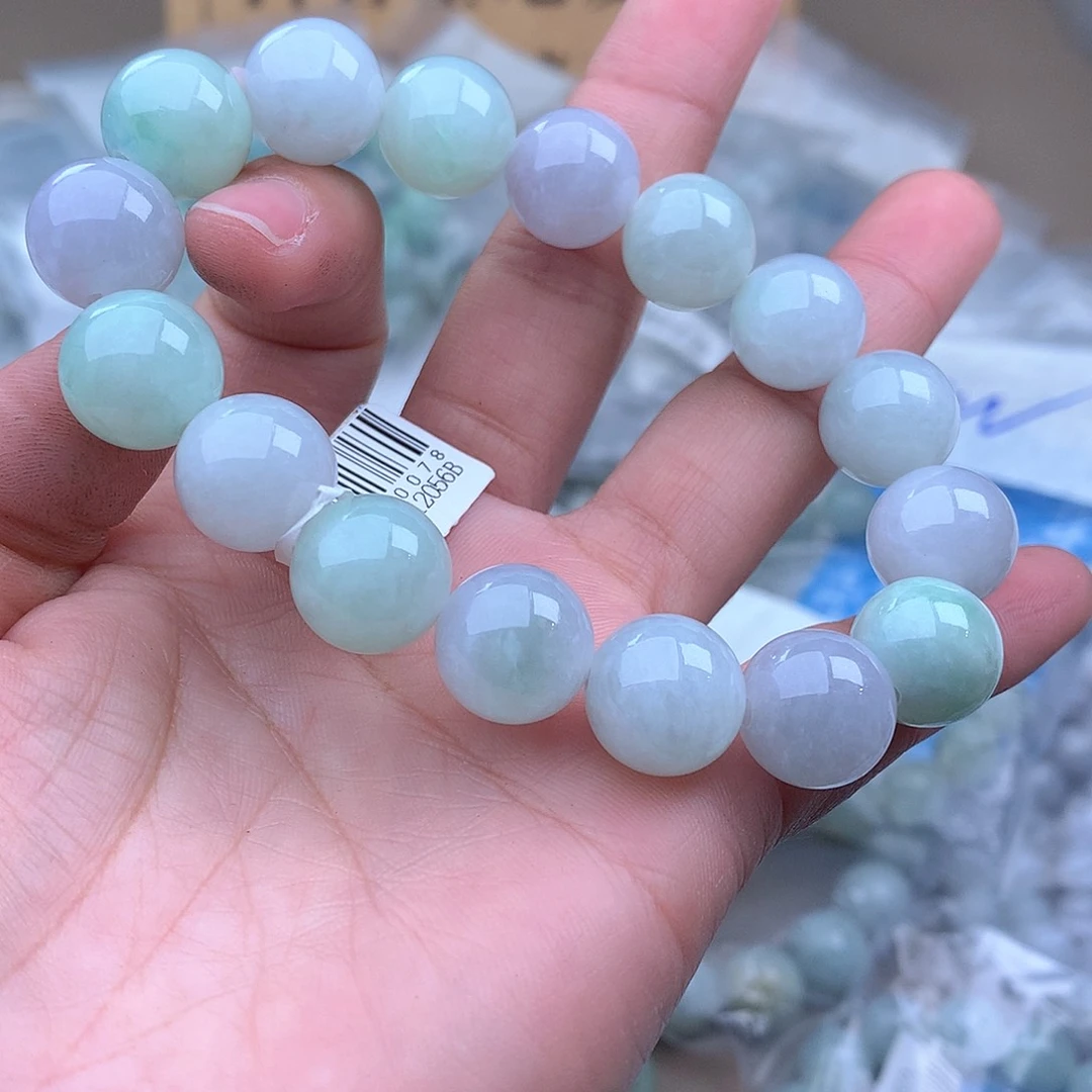 未镶嵌手串定制翡翠