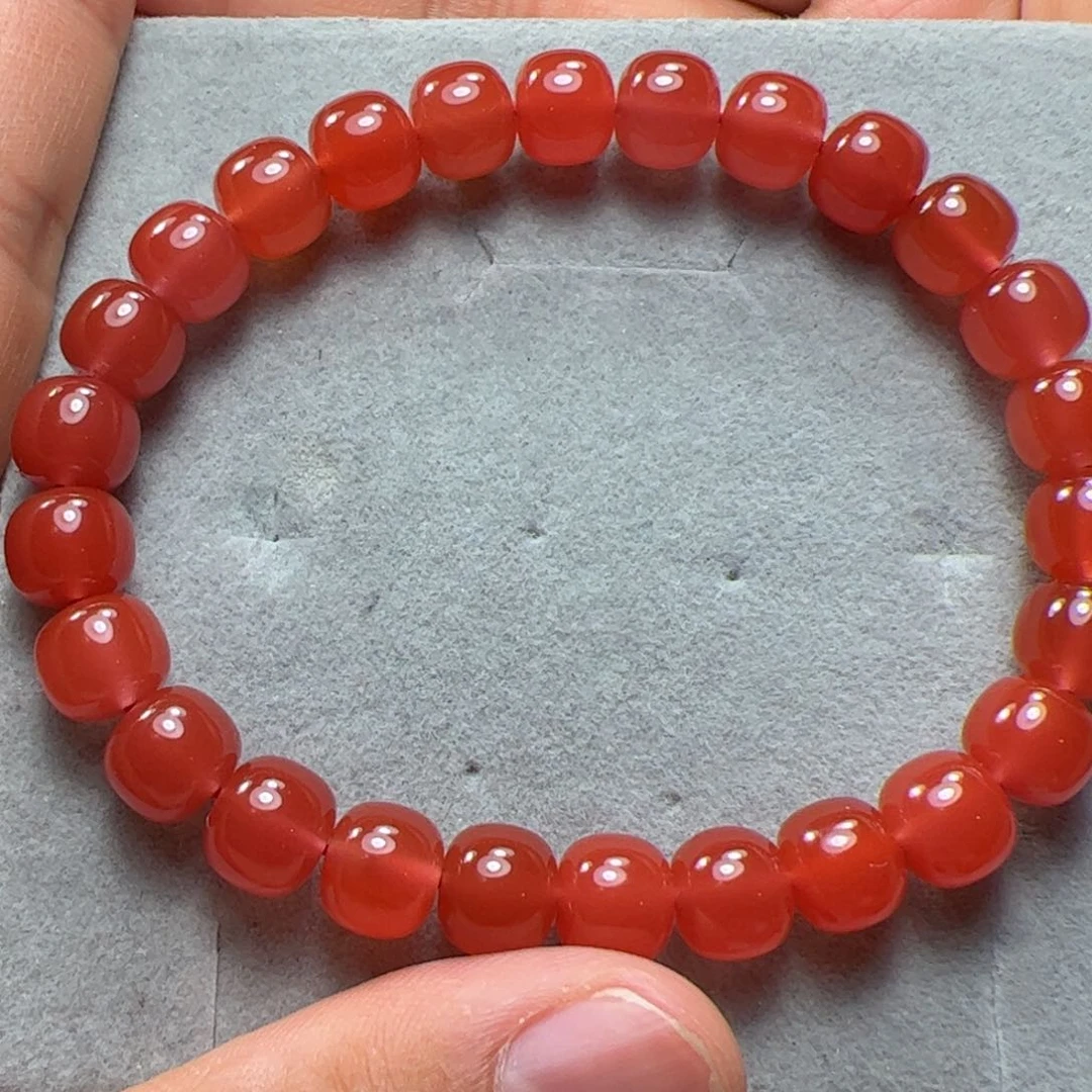 未镶嵌手串南红玛瑙