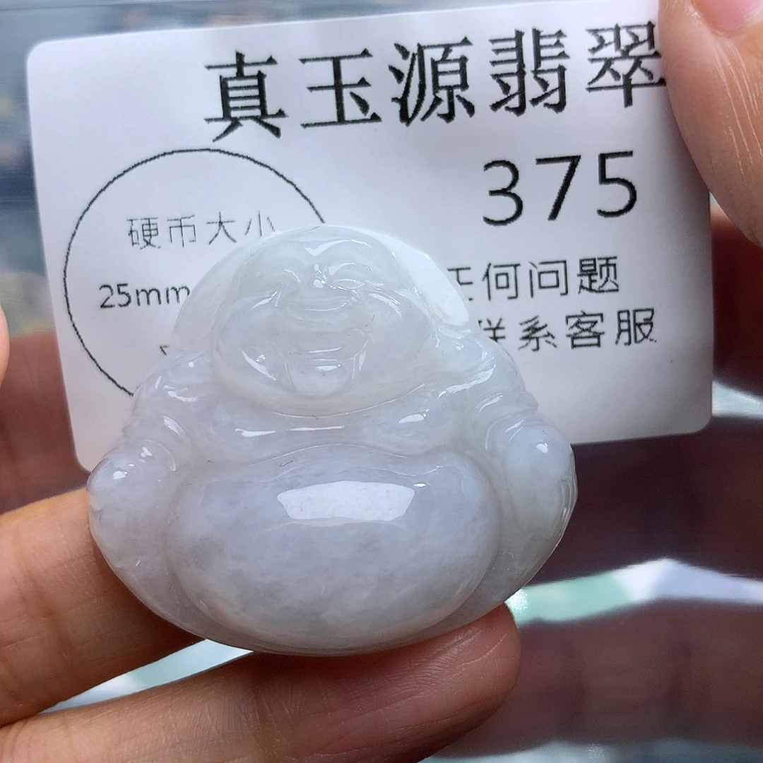 翡翠未镶嵌颈饰375