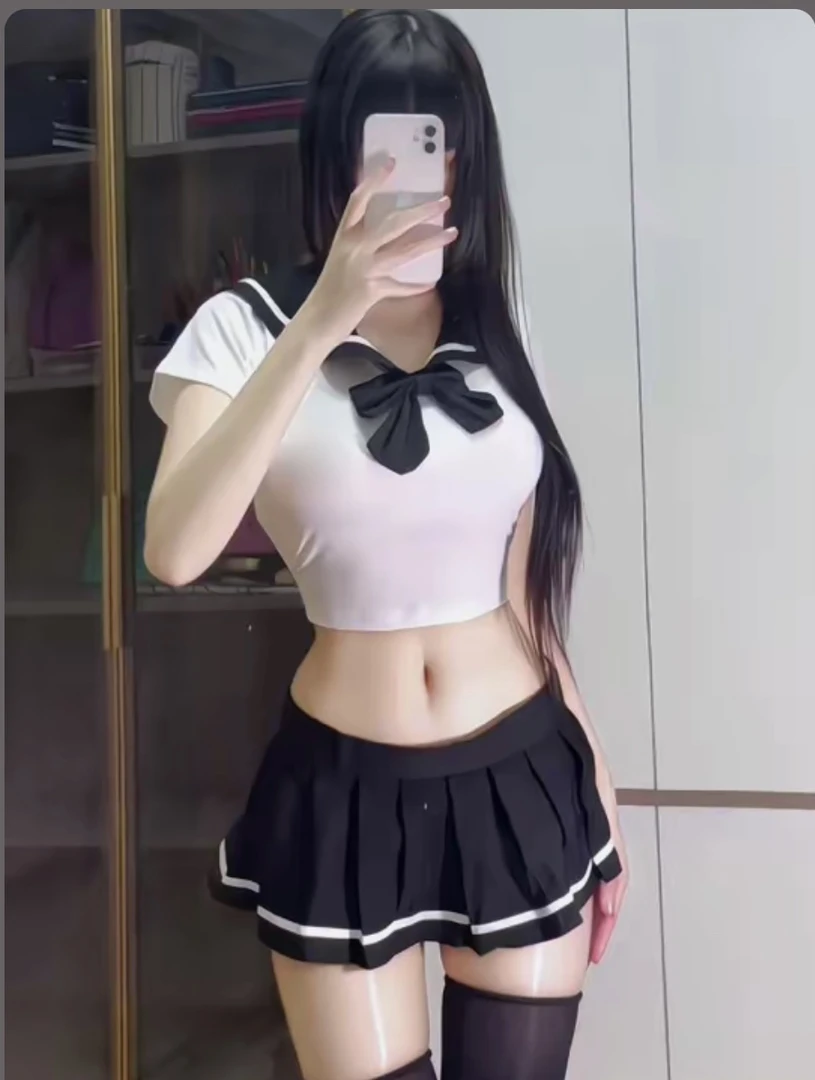 性感情趣制服诱惑JK可爱风套装内衣睡裙夏季学院风日系