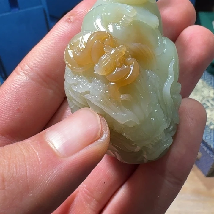 未镶嵌和田玉（糖玉）挂件
