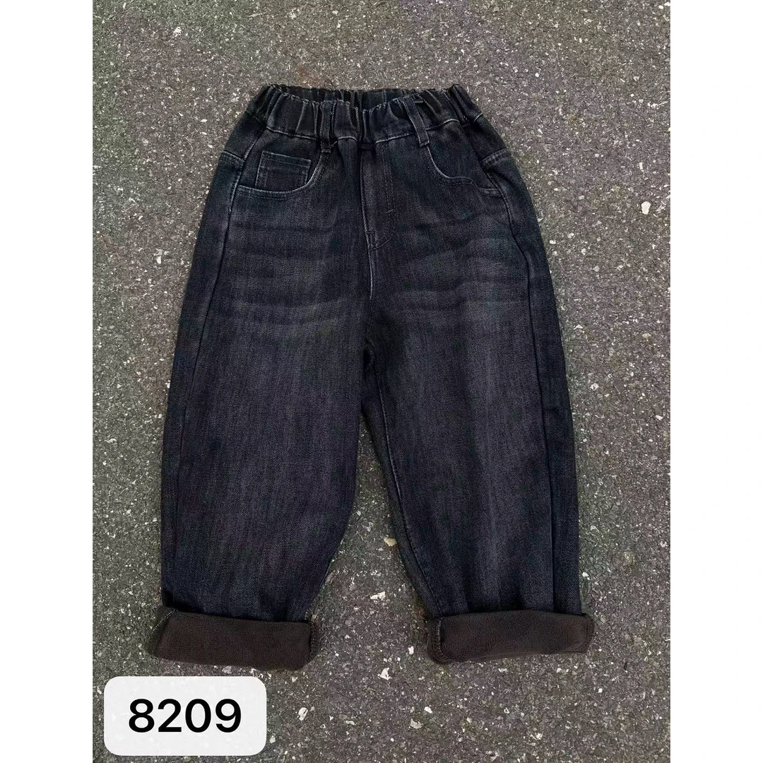 8209 老爹加绒牛仔裤