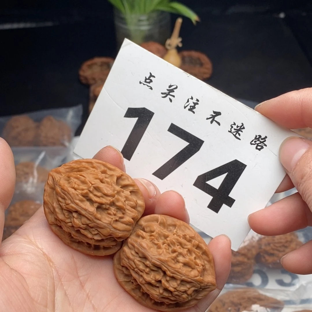 把件文玩核桃36龙门柱