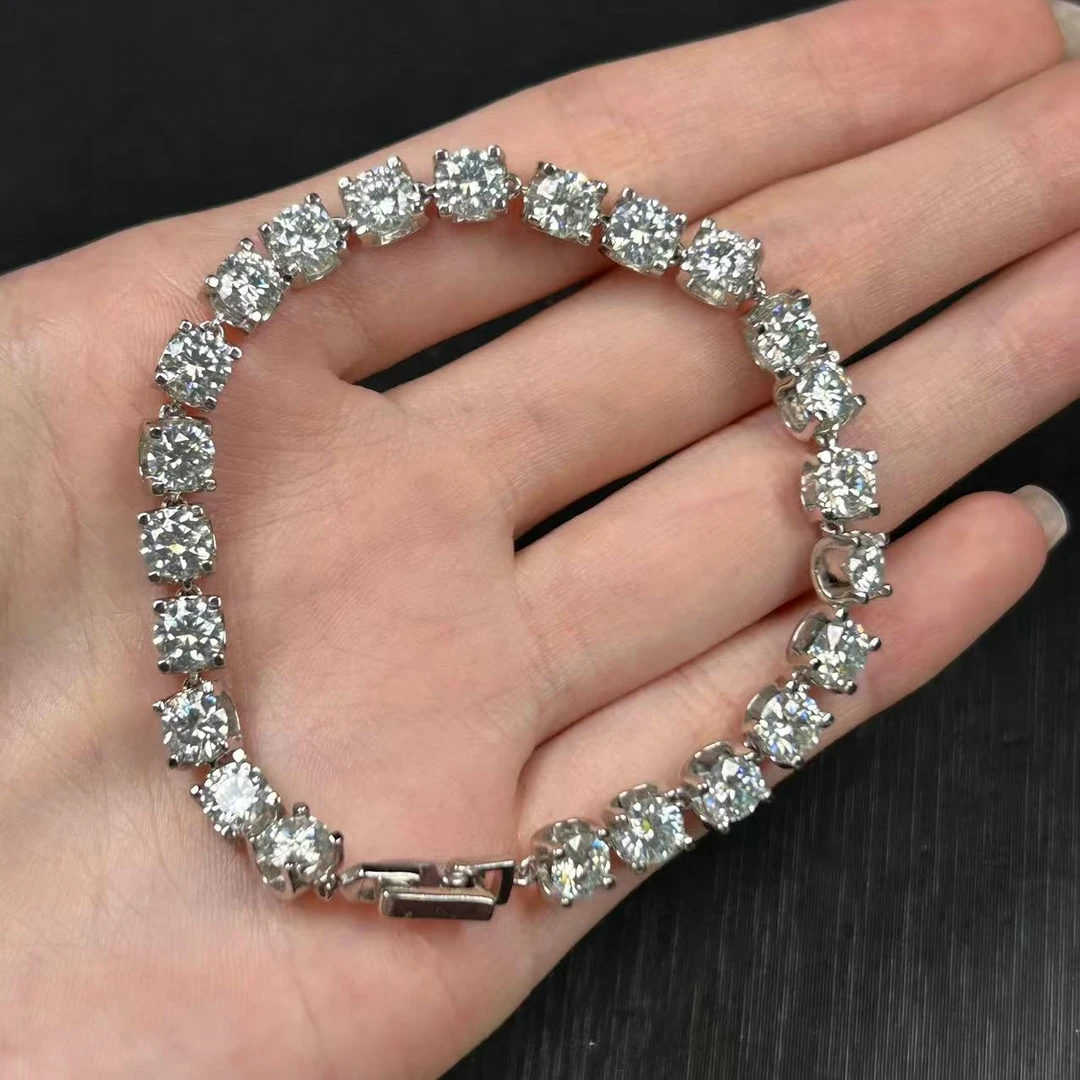 阿鲁沙-矿区高订气质925镀金女神手链576