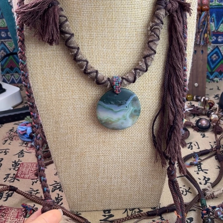 玛瑙/玉髓未镶嵌颈饰