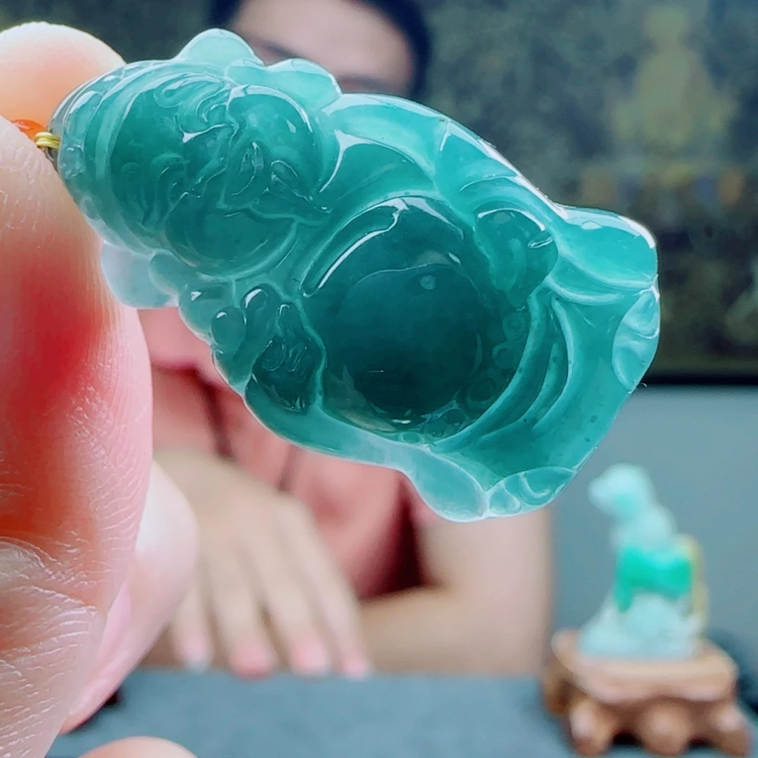 翡翠未镶嵌颈饰1112346